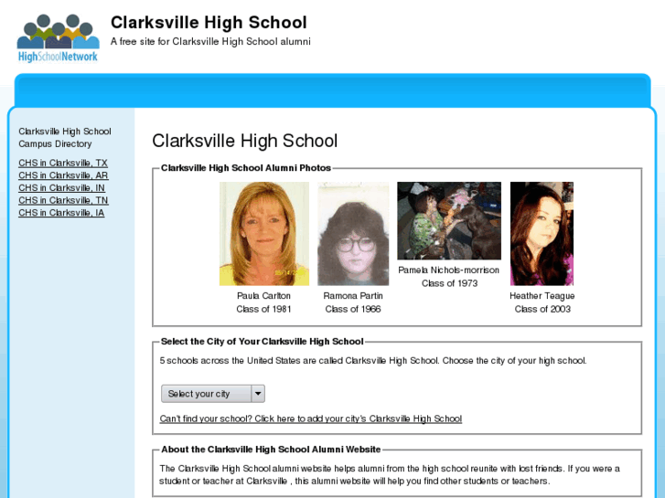 www.clarksvillehighschool.org