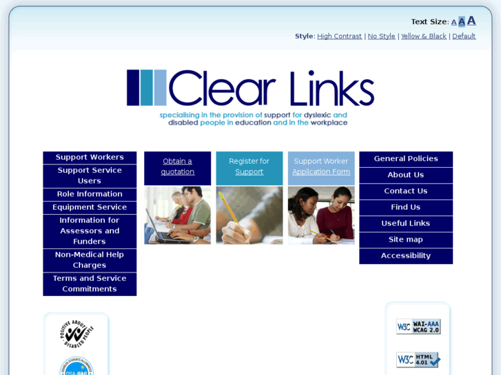 www.clear-linkssupport.org