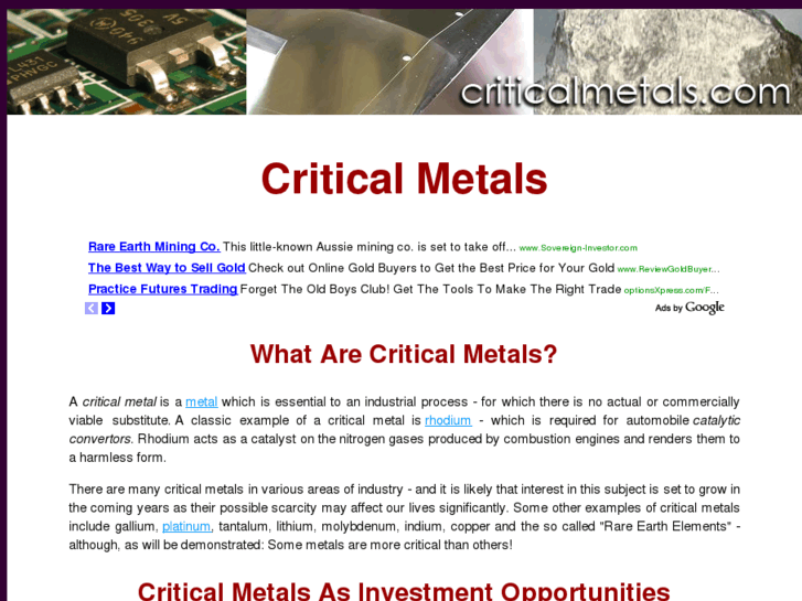 www.criticalmetals.com