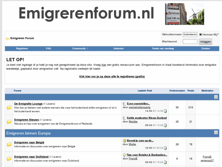 www.emigrerenforum.nl