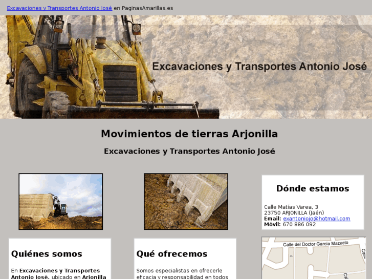 www.excavacionesantoniojose.es