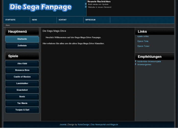 www.fanpage-sega.de