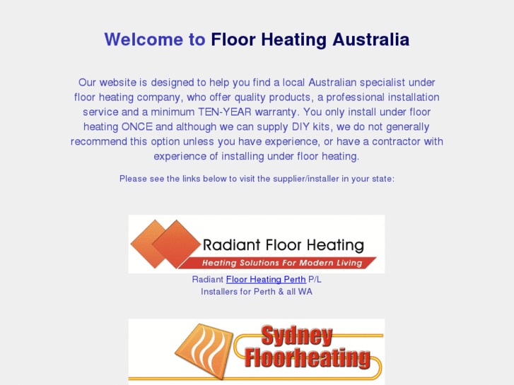 www.floorheatingaustralia.com