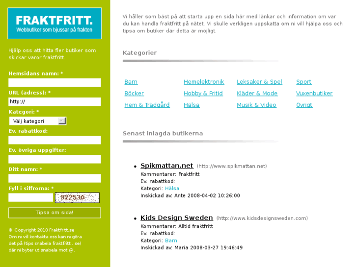 www.fraktfritt.se