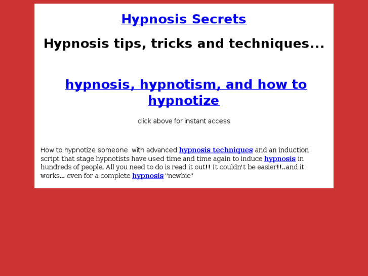 www.hypnosis-secrets.com