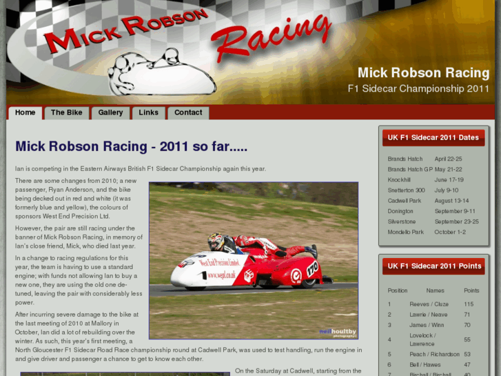 www.mickrobsonracing.com