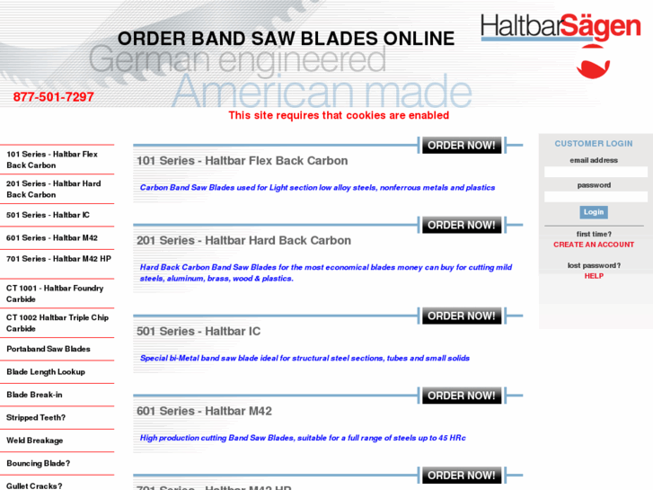 www.orderbandsawblades.com