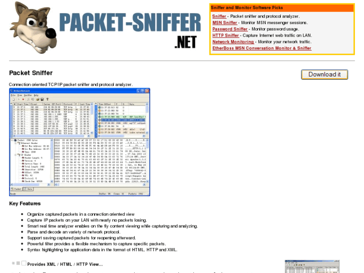 www.packet-sniffer.net