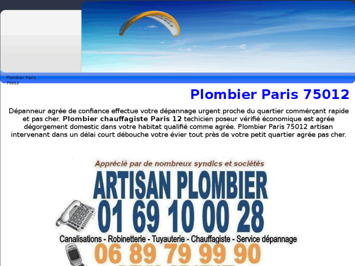 www.plombierparis75012.net