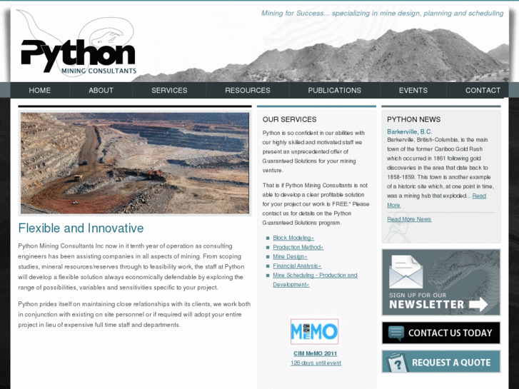 www.pythonminingconsultants.com