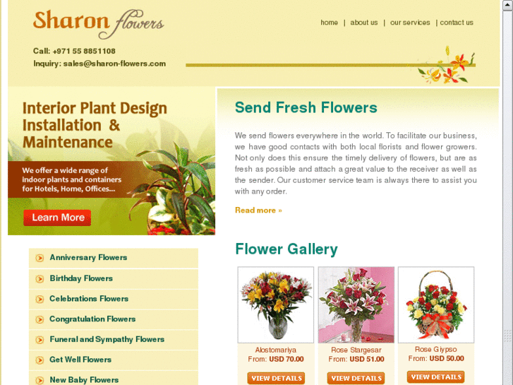 www.sharon-flowers.com