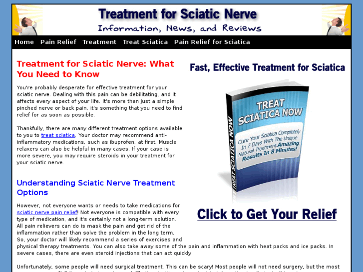 www.treatmentforsciaticnerve.com