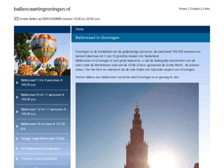 www.ballonvaartingroningen.nl