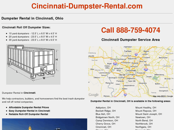 www.cincinnati-dumpster-rental.com