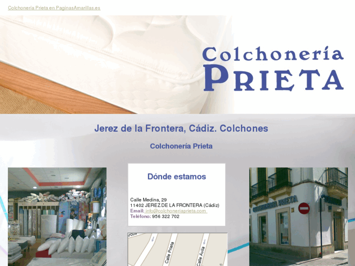 www.colchoneriaprieta.com