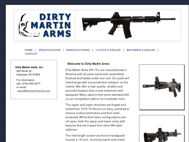 www.dirtymartinarms.com