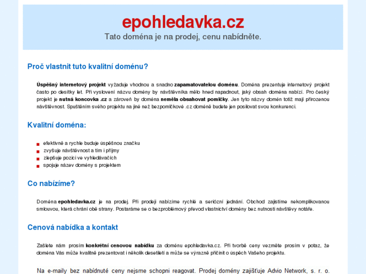 www.epohledavka.cz