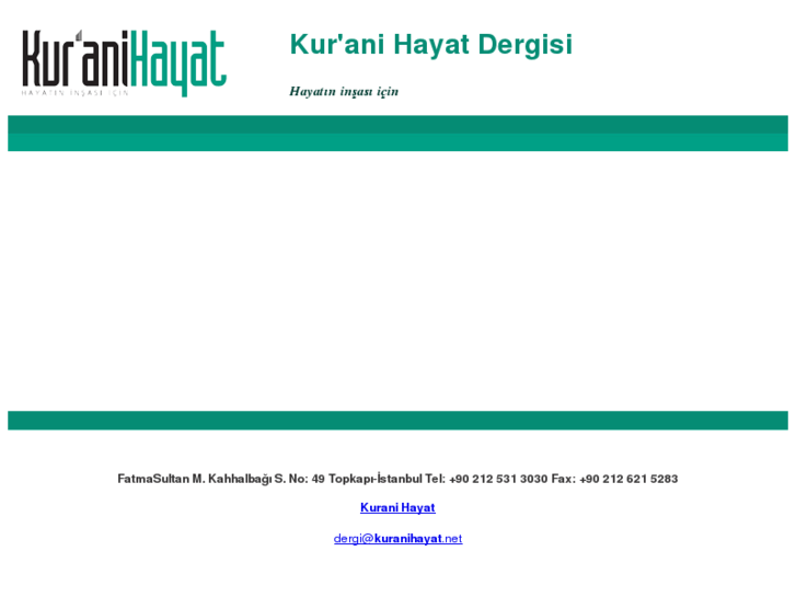 www.kuranihayat.net