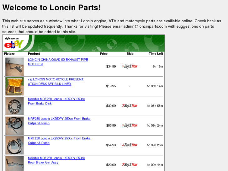www.loncinparts.com