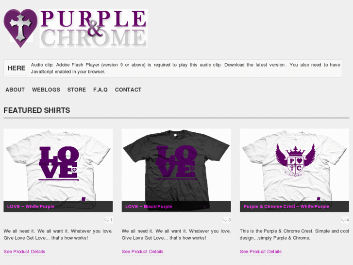 www.purpleandchrome.com