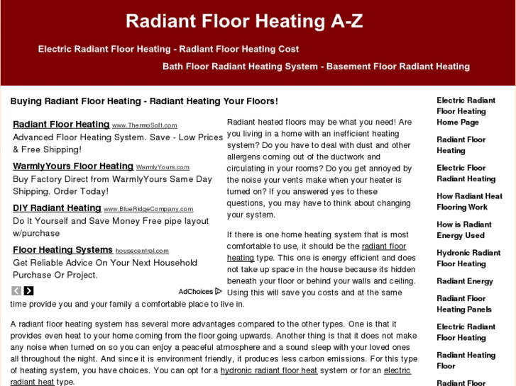 www.radiantfloorheatinginfo.com