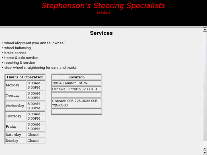 www.stephensonsteering.com