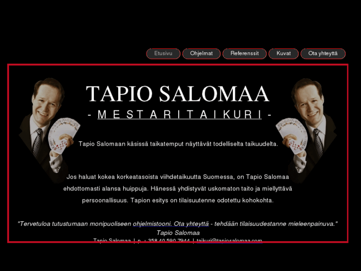 www.tapiosalomaa.com