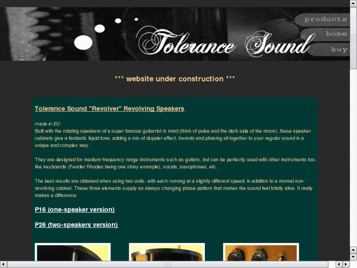 www.tolerancesound.com