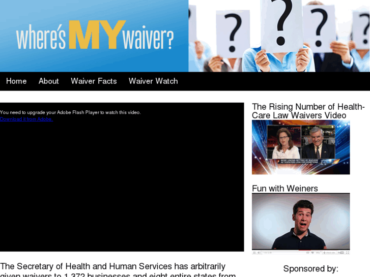 www.wheresmywaiver.com