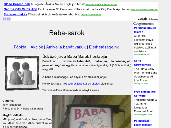 www.baba-sarok.hu