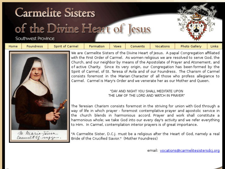 www.carmelitesistersdcj.com