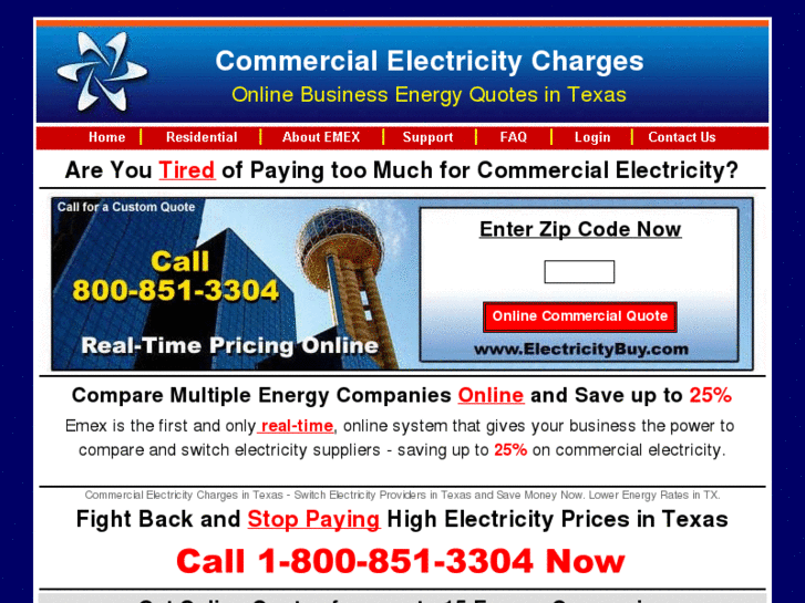 www.commercialelectricitycharges.com