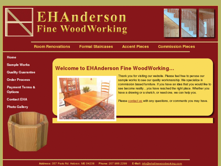 www.ehafinewoodworking.com