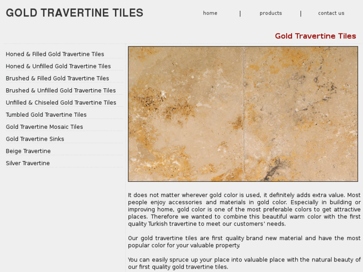 www.goldtravertinetiles.com