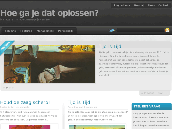 www.hoegajedatoplossen.nl