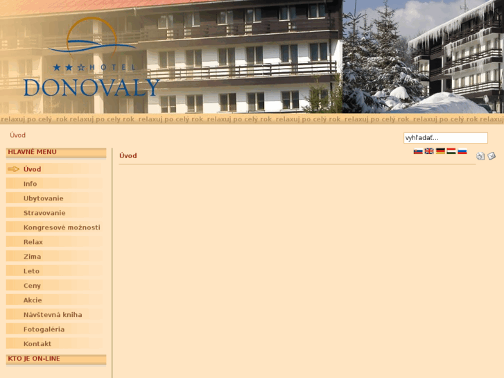 www.hoteldonovaly.sk