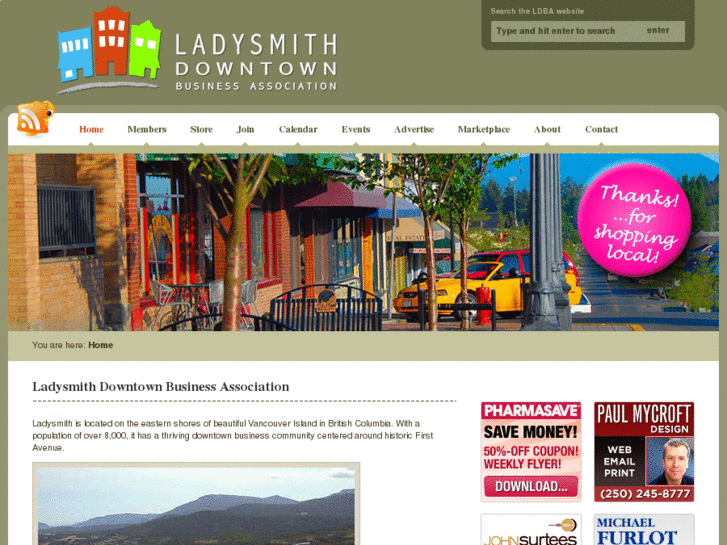 www.ladysmithdowntown.com