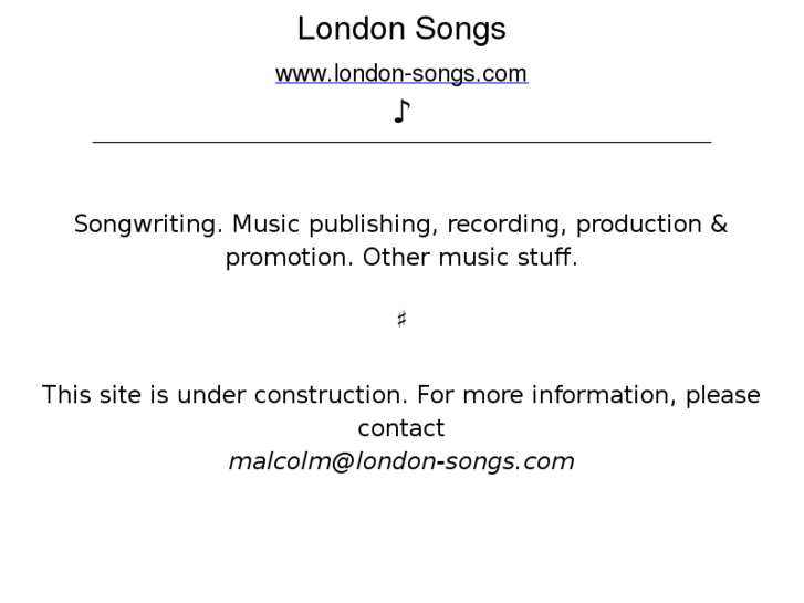 www.london-songs.com