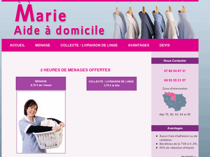 www.marieaideadomicile.com