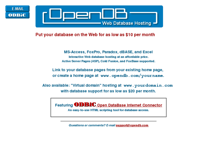 www.opendb.com