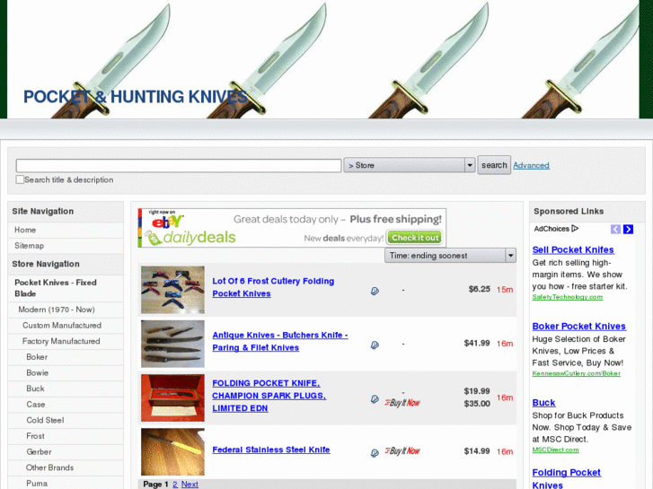 www.pocketandhuntingknives.com