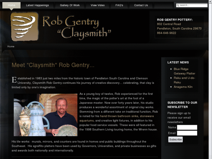 www.robgentrypottery.com