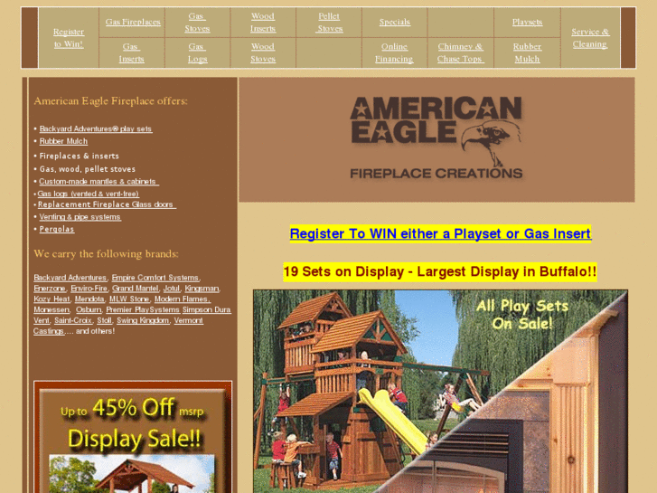 www.americaneaglefireplace.com