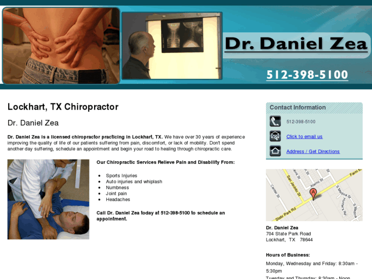 www.danielzea-chiropractor.com