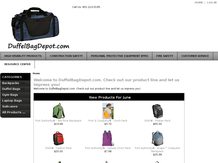 www.duffelbagdepot.com