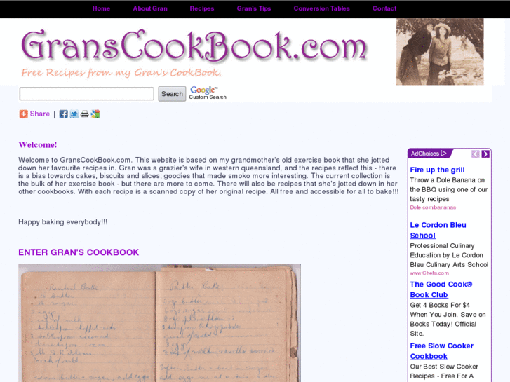 www.granscookbook.com