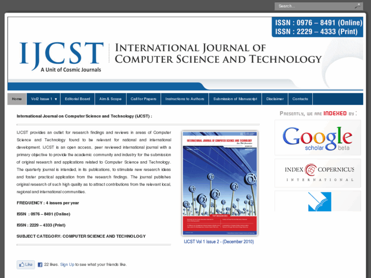 www.ijcst.com