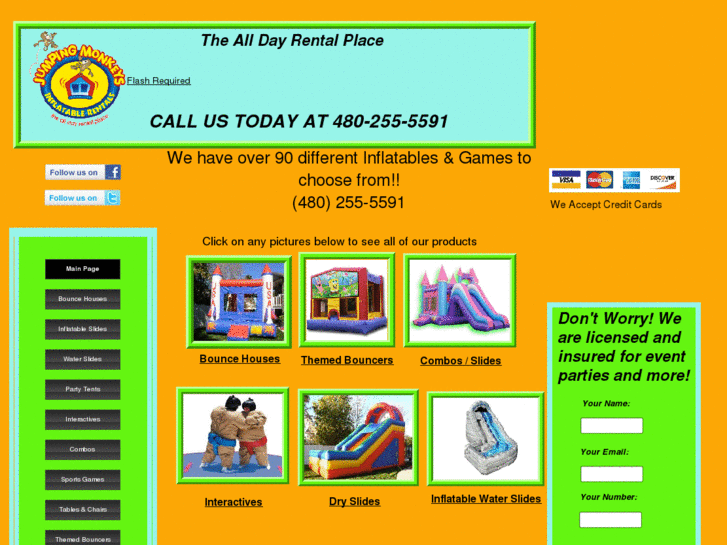 www.jumpingmonkeysinflatables.com