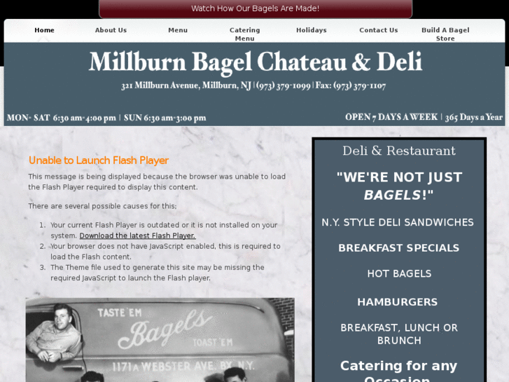 www.millburnbagelchateau.com