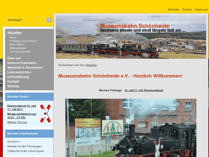 www.museumsbahn-schoenheide.de